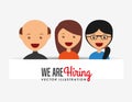 Hiring workers design