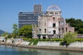 Hiroshima - Atomic Bomb Dome Royalty Free Stock Photo