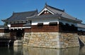 Hiroshima castle gate house Royalty Free Stock Photo