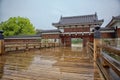 Hiroshima castle gate Royalty Free Stock Photo