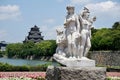 Hiroshima Castle in Hiroshima, Japan