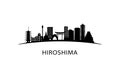 Hiroshima city skyline.