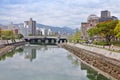 Hiroshima city skyline in Japan