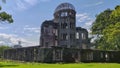 Hiroshima Dome in daylight Royalty Free Stock Photo