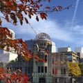 Hiroshima dome landmark Royalty Free Stock Photo