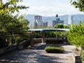 Fujimidai observation deck with views over Hiroshima city