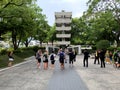 Hiroshima Memorial Tower to the Mobilized Students