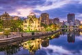 Hiroshima, Japan City Skyline Royalty Free Stock Photo