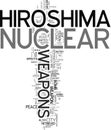 Hiroshima - Nuclear Weapons