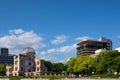 Hiroshima Peace Memorial Atomic Bomb Dome Royalty Free Stock Photo