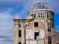 Hiroshima Peace Memorial The Atomic Bomb Dome Royalty Free Stock Photo