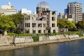 Hiroshima Peace Memorial Genbaku Dome, Atomic Bomb Dome in Hiroshima, Japan Royalty Free Stock Photo