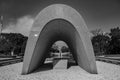 Hiroshima Peace Memorial - Genbaku Dome Royalty Free Stock Photo