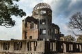 Hiroshima Peace Memorial - Genbaku Dome Royalty Free Stock Photo