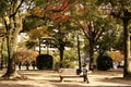 Hiroshima peace memorial park, Japan