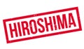 Hiroshima rubber stamp