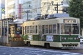 HiroshimaÃ¢â¬â¢s public transport Hiroden Royalty Free Stock Photo