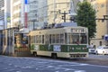 HiroshimaÃ¢â¬â¢s public transport Hiroden Royalty Free Stock Photo