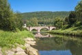 The Hirsauer bridge over the river Nagold in Hirsau