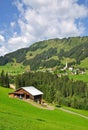 Hirschegg,Kleinwalsertal,Austria Royalty Free Stock Photo