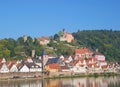 Hirschhorn, River Neckar,Germany Royalty Free Stock Photo