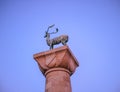 Hirschkuh Statue Okd port of Rhodos