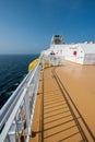 Top deck view of Color Line Superspeed I..