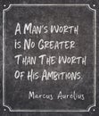 his ambitions Aurelius quote