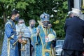 His Eminence, Archbishop Michael of NY and NJ, offers prayers for victims of Covid-19 and 9/11/2001, and firetruck blessing