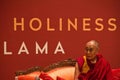 His Holiness the 14th Dalai Lama at IndiaÃ¯Â¿Â½s congratulations cere