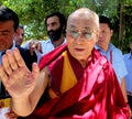 His Holiness the XIV Dalai Lama Tenzin Gyatso Royalty Free Stock Photo