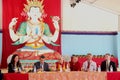 His Holiness the XIV Dalai Lama Tenzin Gyatso Royalty Free Stock Photo