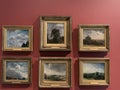 John Constable paintings at the Royal Academy of Arts in London England