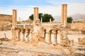 Hisham's Palace in Jericho. Israel Royalty Free Stock Photo