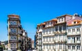 View on Hisoric buildings in the old town of Porto, Portugal Royalty Free Stock Photo