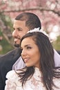 Hispanic Bridal Couple