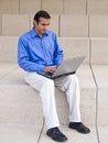 Hispanic businessman - laptop