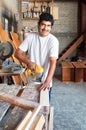 Hispanic carpenter