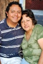 Hispanic Mother and son Royalty Free Stock Photo