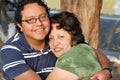 Hispanic Mother and son Royalty Free Stock Photo