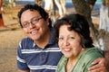 Hispanic Mother and son Royalty Free Stock Photo