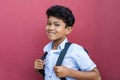 Hispanic school boy Royalty Free Stock Photo