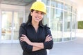 Hispanic Woman Architect Royalty Free Stock Photo