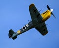 The Hispano HA-1109 are license-built versions of the Messerschmitt Bf 109G-2 developed in Spain.