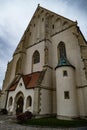 Histirical city of Znojmo in southern moravia