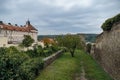 Histirical city of Znojmo in southern moravia