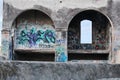 Abandoned Puebla, Mexico Building Royalty Free Stock Photo