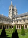 Historic Abbaye de Hommes Royalty Free Stock Photo