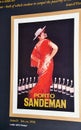 Traditional Sandeman Portwine advert from 1926