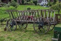 Historic agricultural machinery Royalty Free Stock Photo